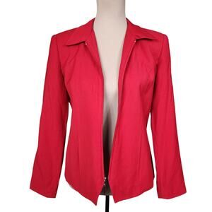 Vintage Red 4P Blazer Jacket